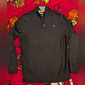 Chase Lands' End Men's Black Sweater Size S.